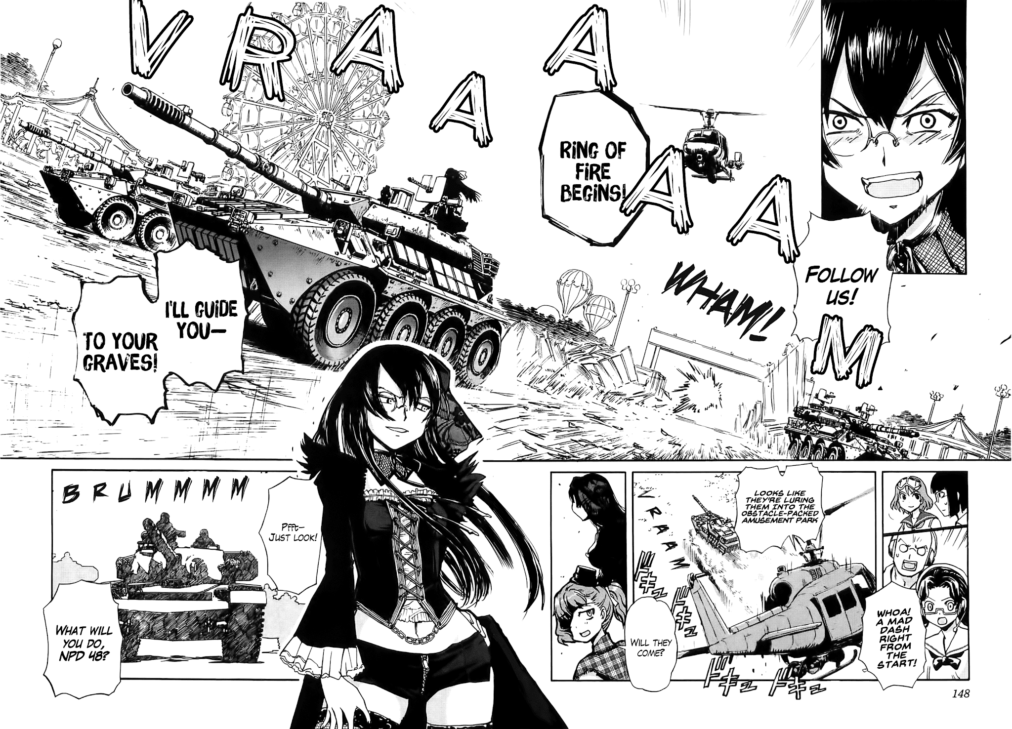 Sailor Fuku To Juusensha - Chapter 25: See It Through! The Strongest Tank Brigade In Osaka