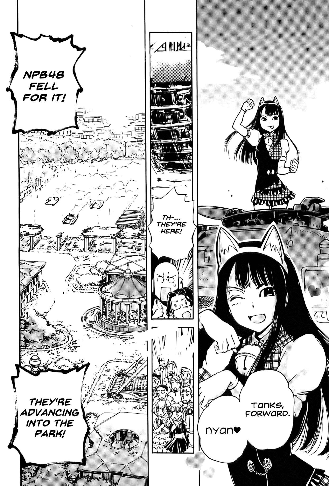 Sailor Fuku To Juusensha - Chapter 25: See It Through! The Strongest Tank Brigade In Osaka