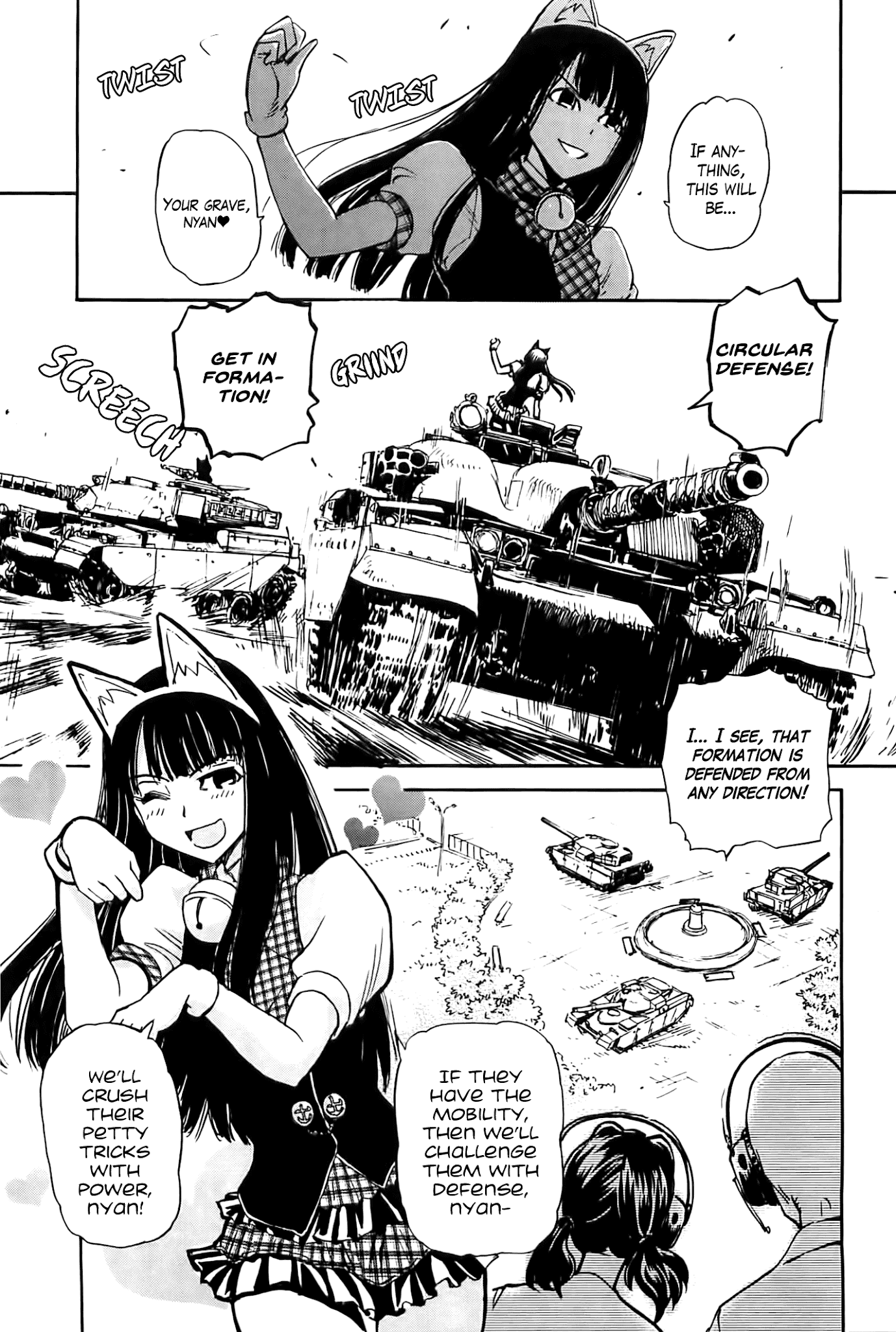 Sailor Fuku To Juusensha - Chapter 25: See It Through! The Strongest Tank Brigade In Osaka