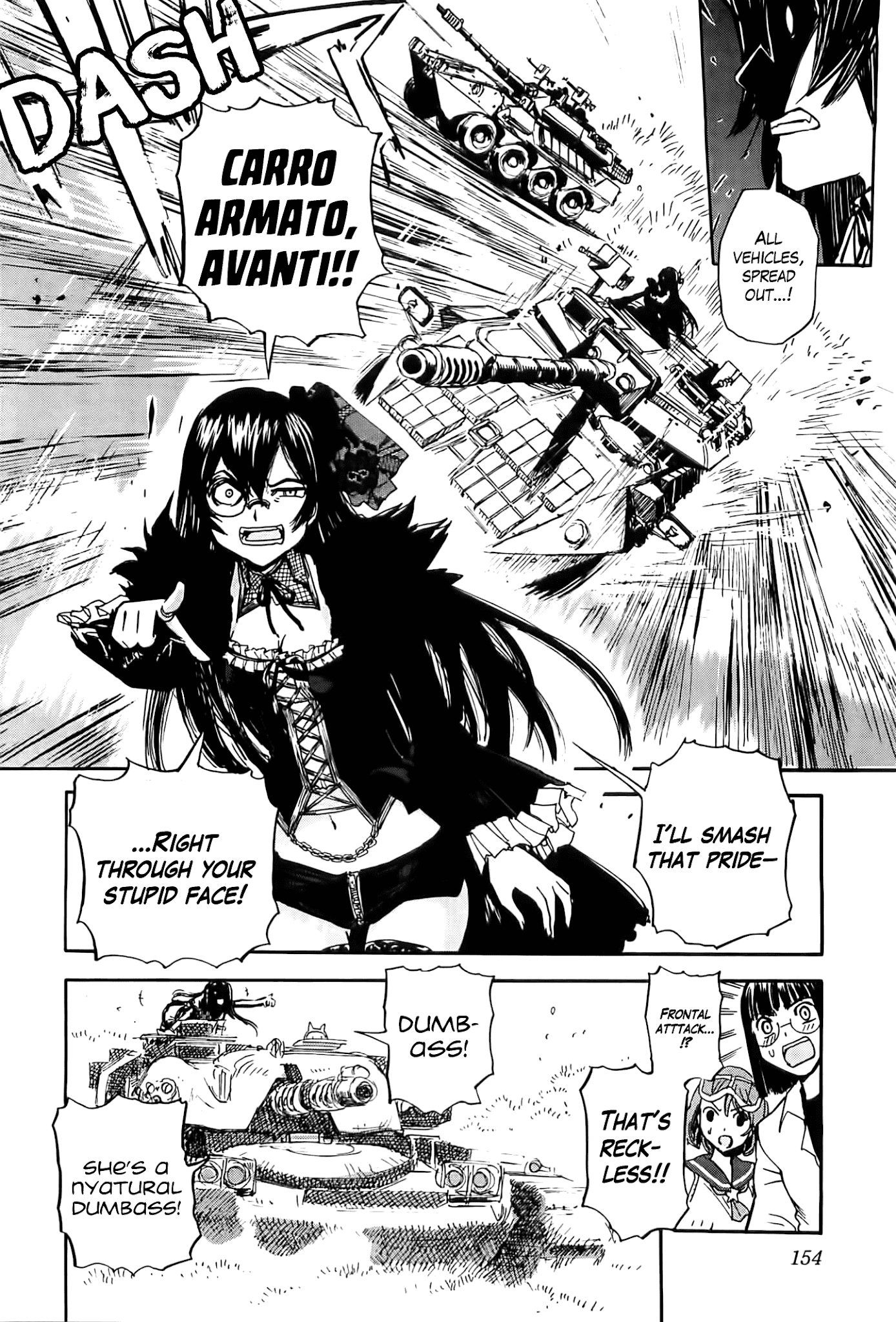 Sailor Fuku To Juusensha - Chapter 25: See It Through! The Strongest Tank Brigade In Osaka