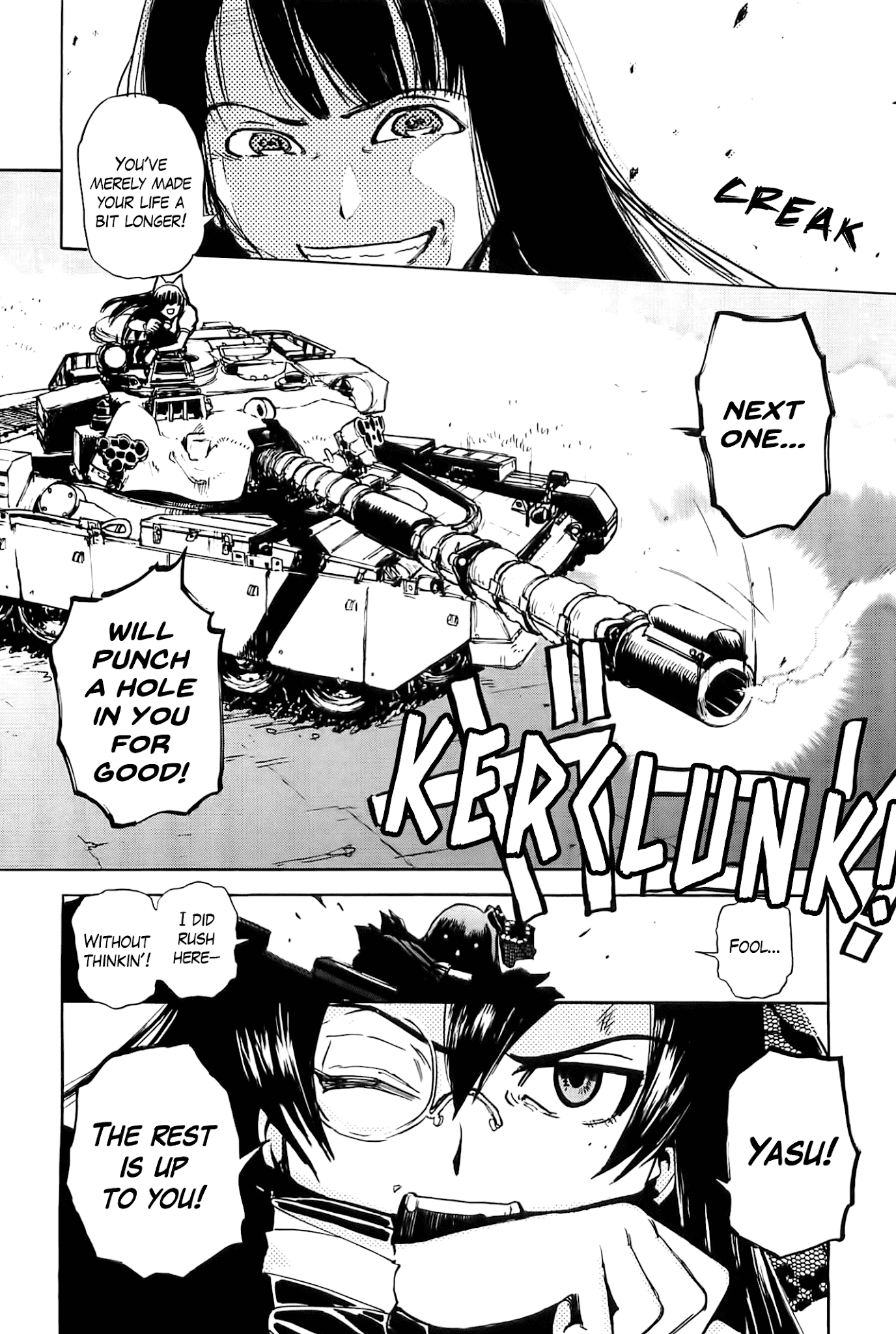 Sailor Fuku To Juusensha - Chapter 25: See It Through! The Strongest Tank Brigade In Osaka