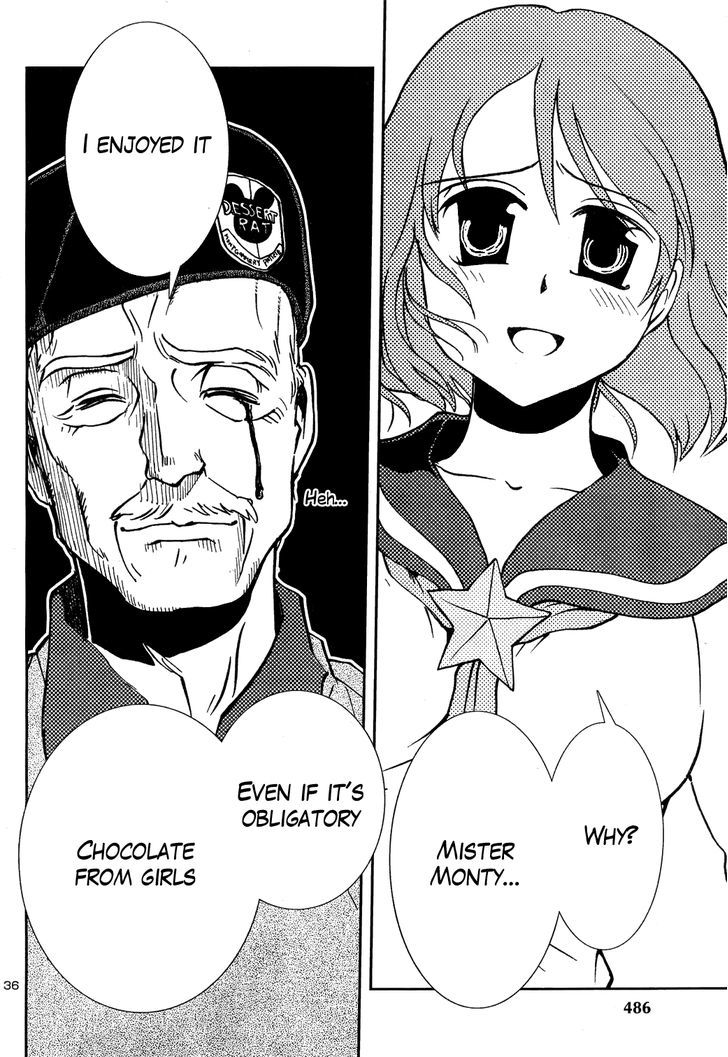 Sailor Fuku To Juusensha - Vol.2 Chapter 6 : Let S Recapture! Iron Cross Chocolate For Valentine S!