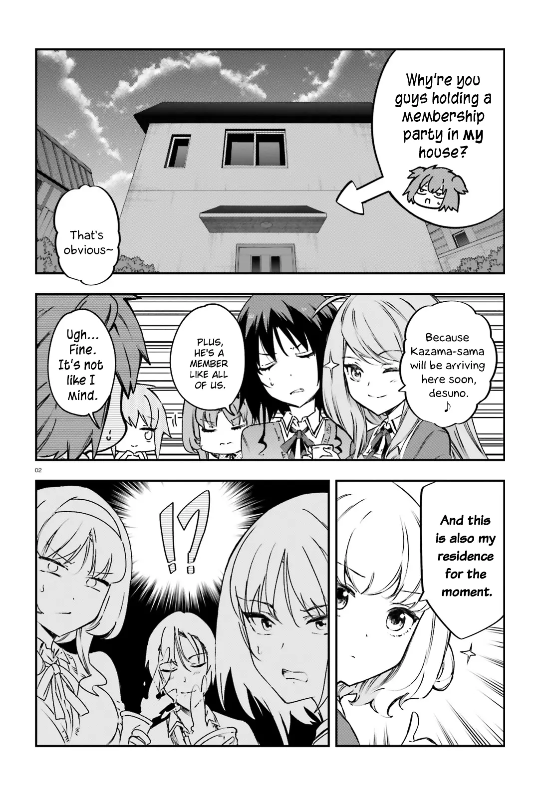 D-Frag! - Chapter 161: That Would Be Indecent, Desunoooo!