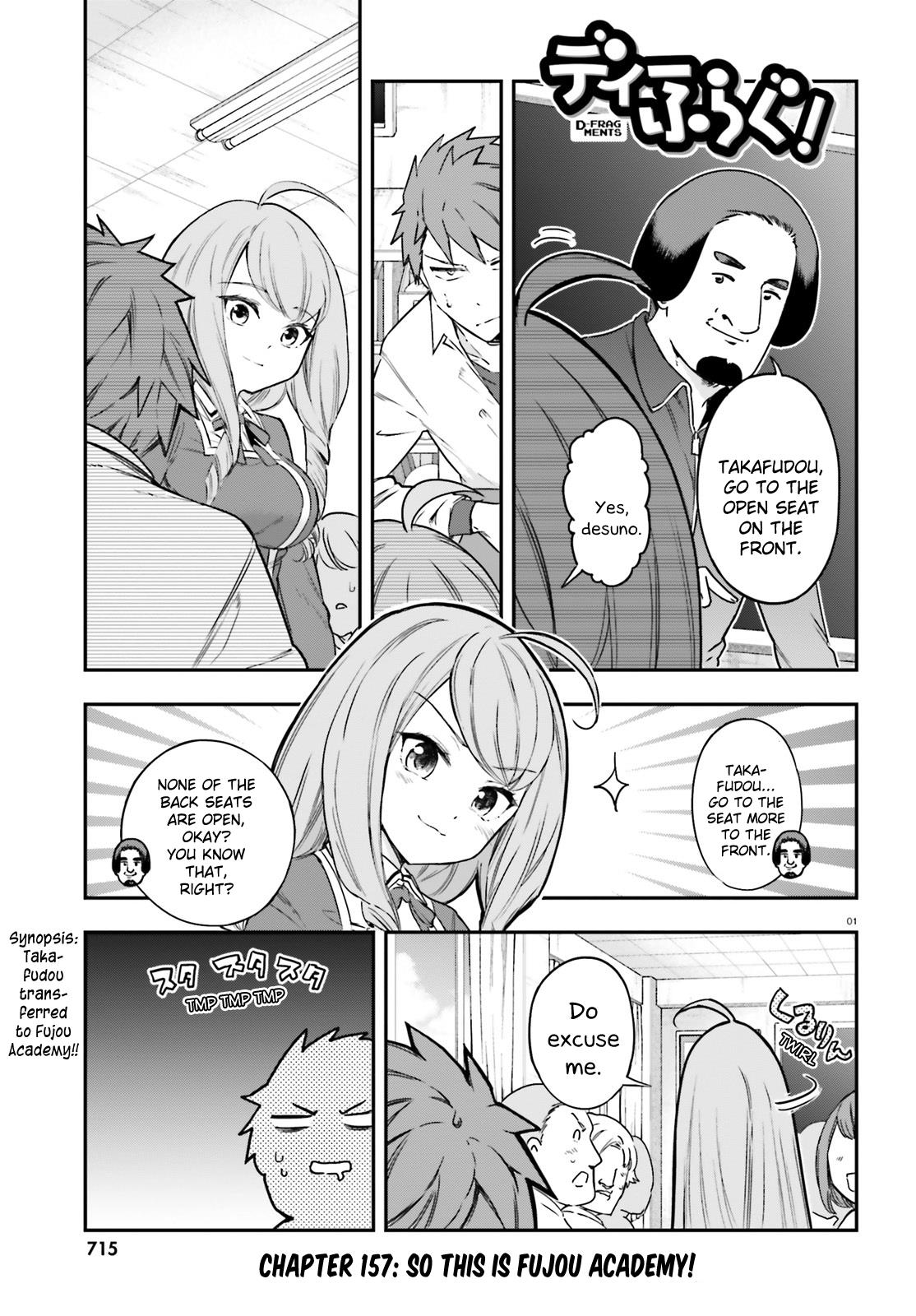 D-Frag! - Chapter 157: So This Is Fujou Academy!