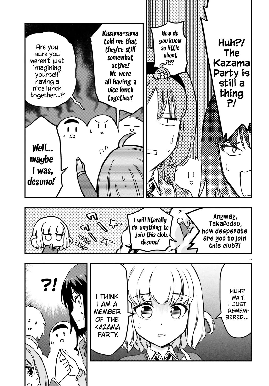 D-Frag! - Chapter 159: This Club Is The Only Option, Desuno