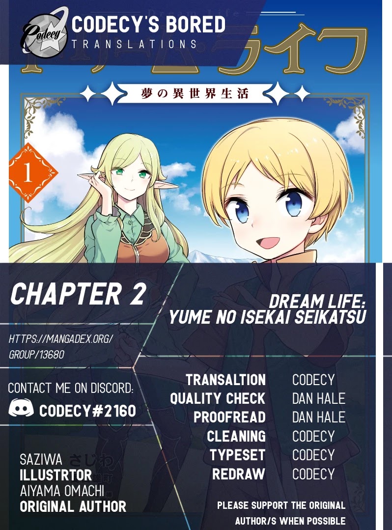 Dream Life: Yume No Isekai Seikatsu - Chapter 2.1