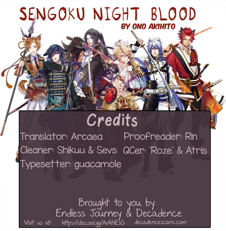 Sengoku Night Blood - Chapter 6