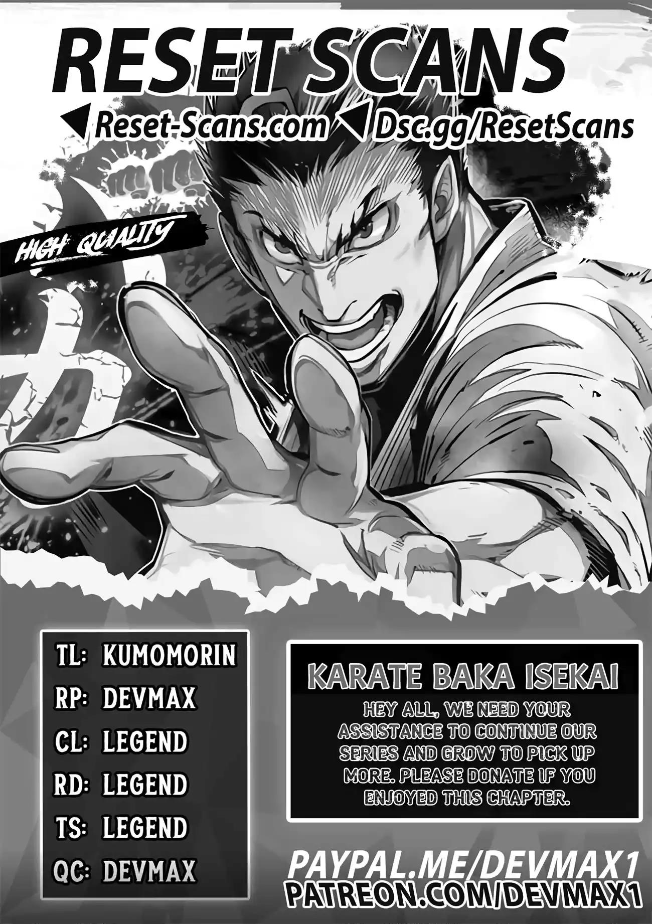 Karate Baka Isekai - Chapter 25