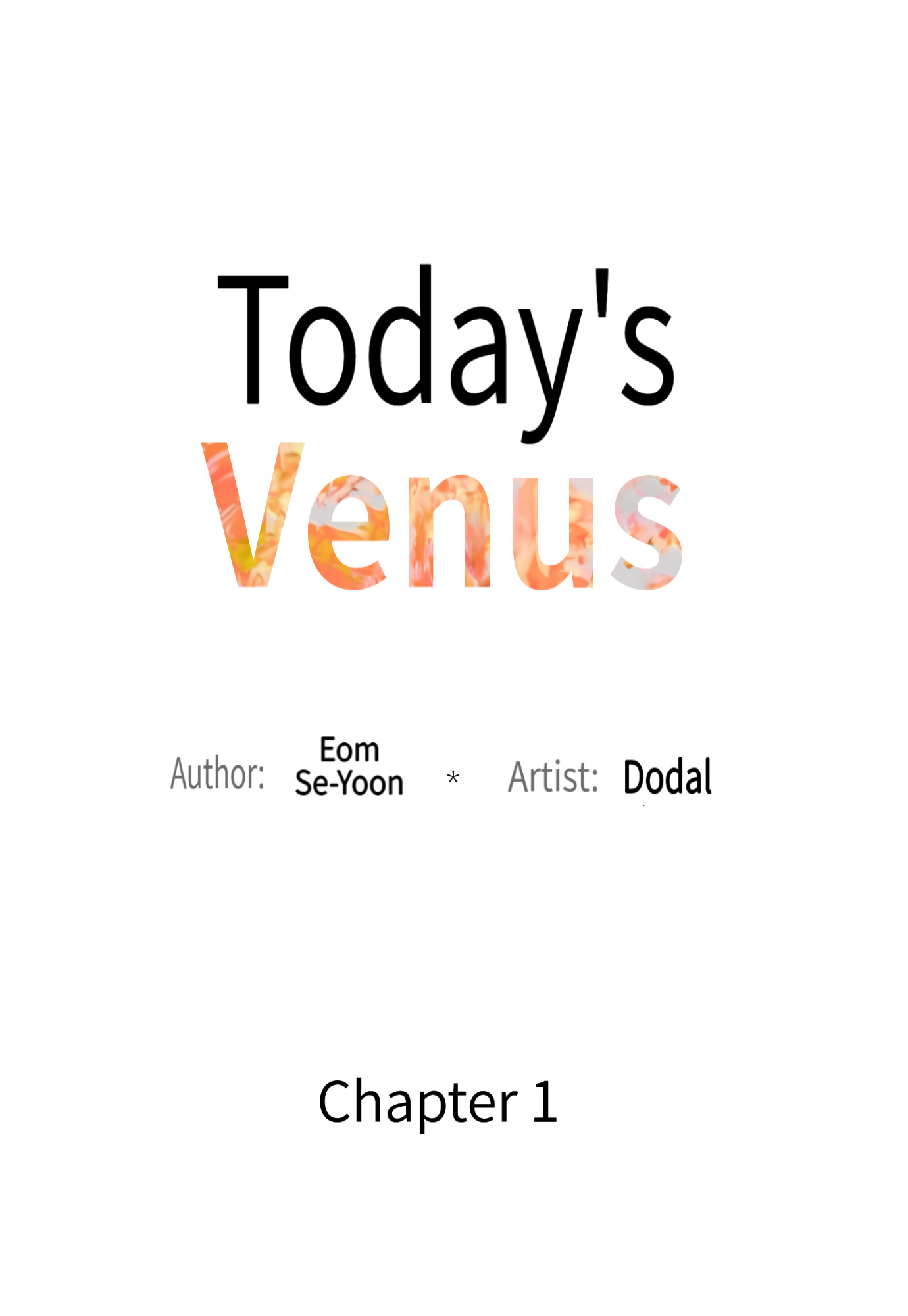 Today's Venus - Vol.1 Chapter 1