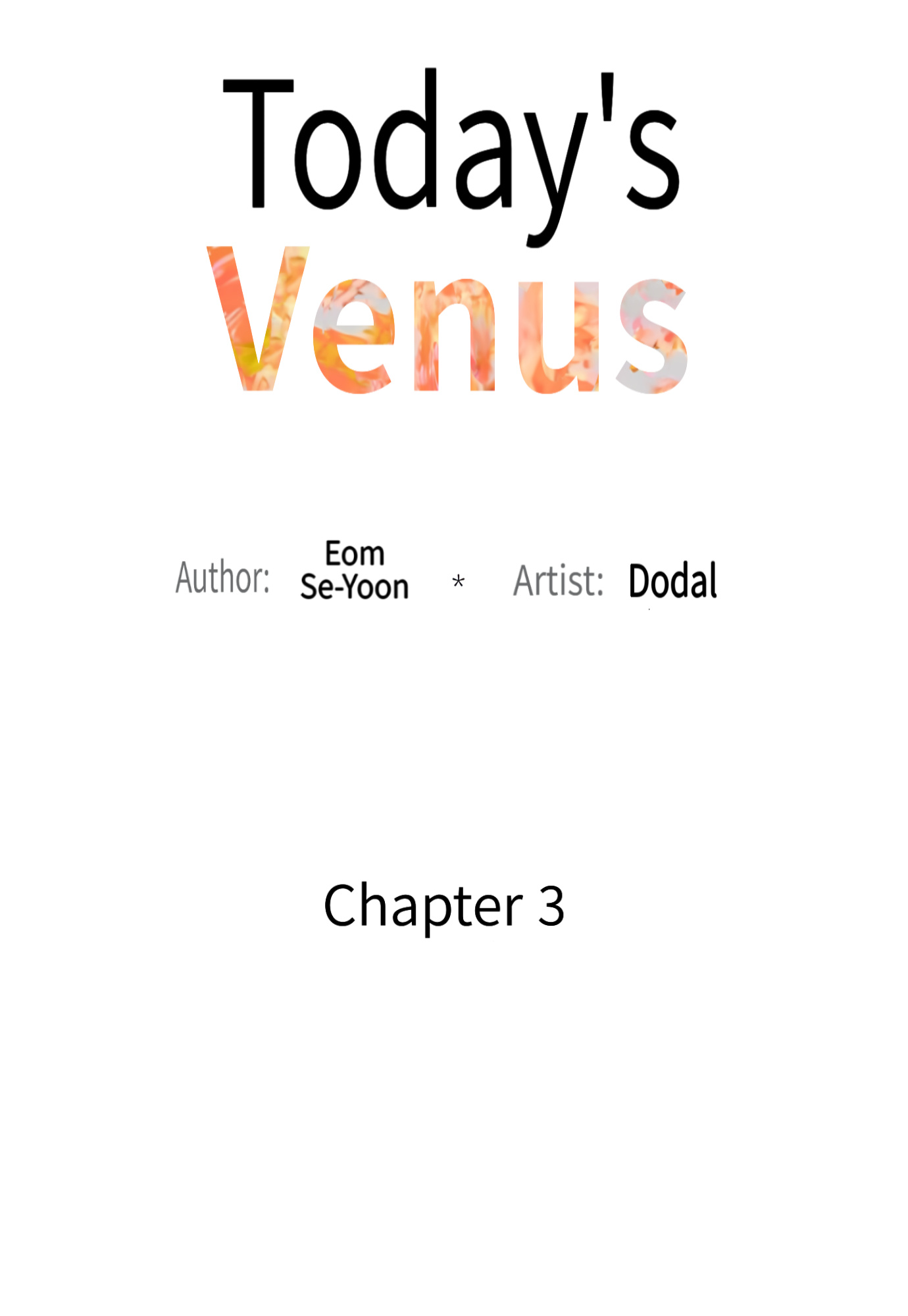 Today's Venus - Chapter 3