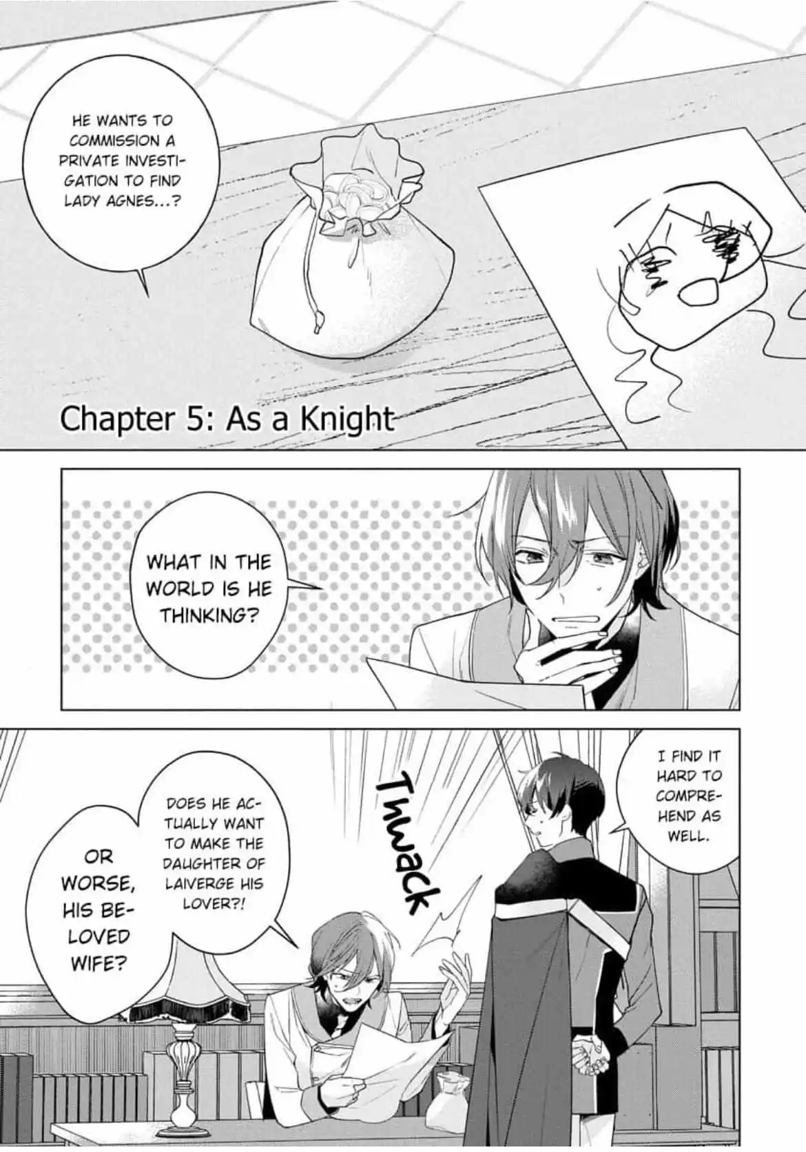 The Daughter Of A Fallen Aristocrat Becomes The Poor Knight's Maidservant/Official - Chapter 5