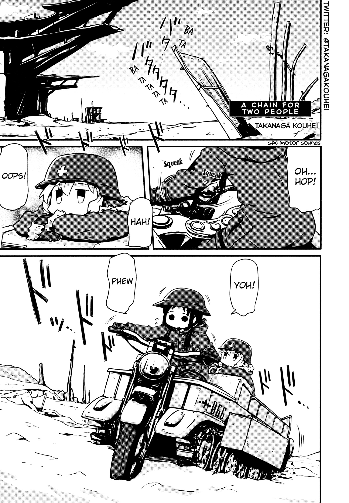 Girls' Last Tour Official Anthology Comic - Chapter 17: A Chain For Two People - Takanaga Kouhei