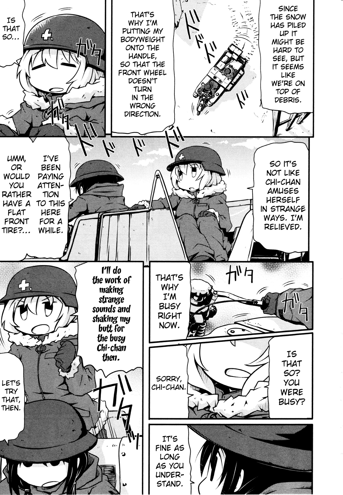 Girls' Last Tour Official Anthology Comic - Chapter 17: A Chain For Two People - Takanaga Kouhei