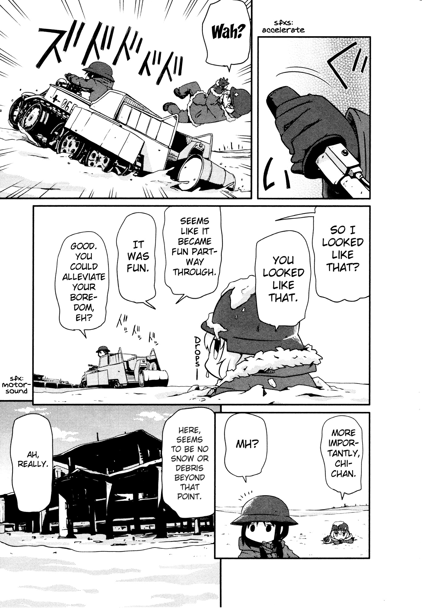 Girls' Last Tour Official Anthology Comic - Chapter 17: A Chain For Two People - Takanaga Kouhei