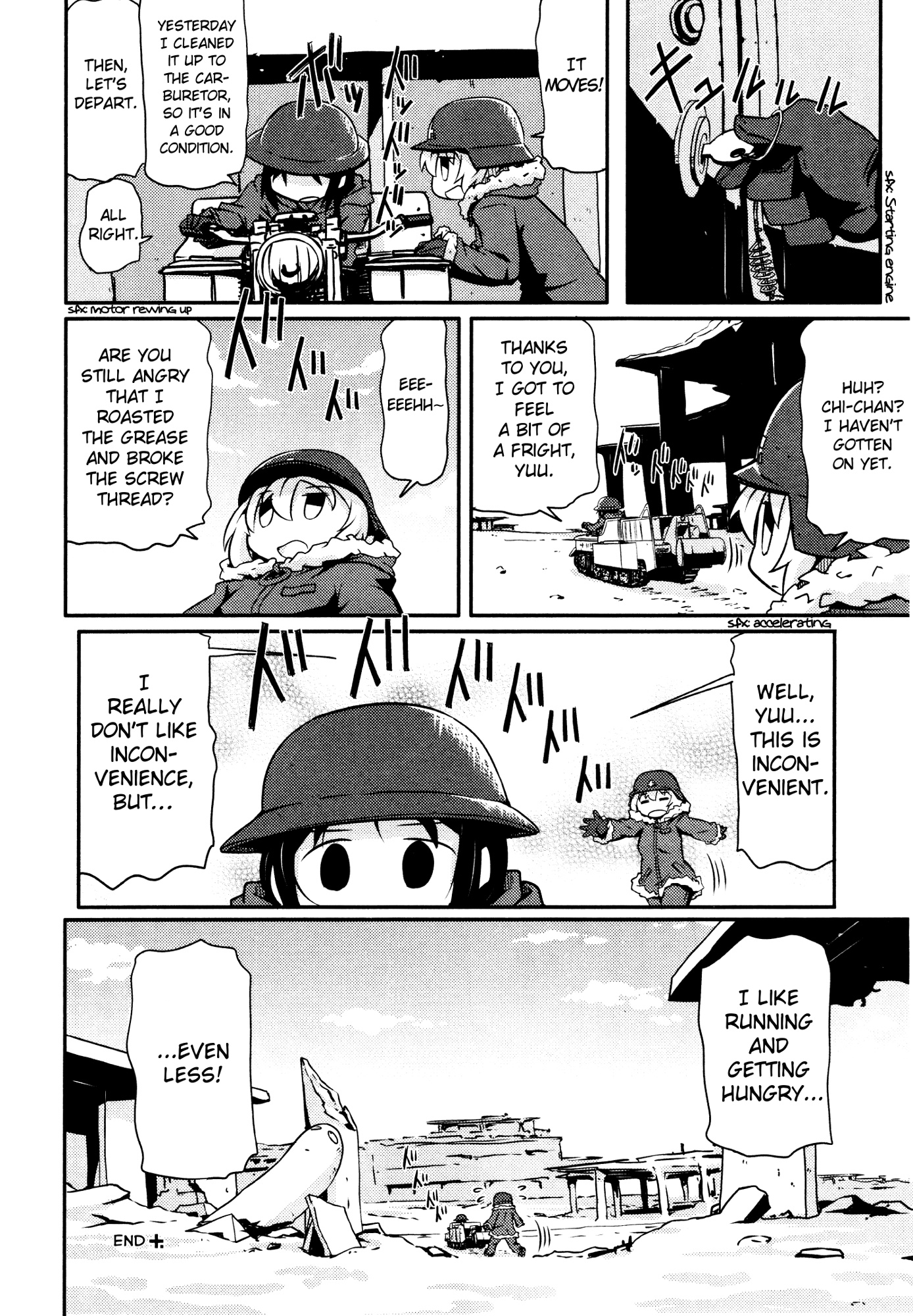 Girls' Last Tour Official Anthology Comic - Chapter 17: A Chain For Two People - Takanaga Kouhei