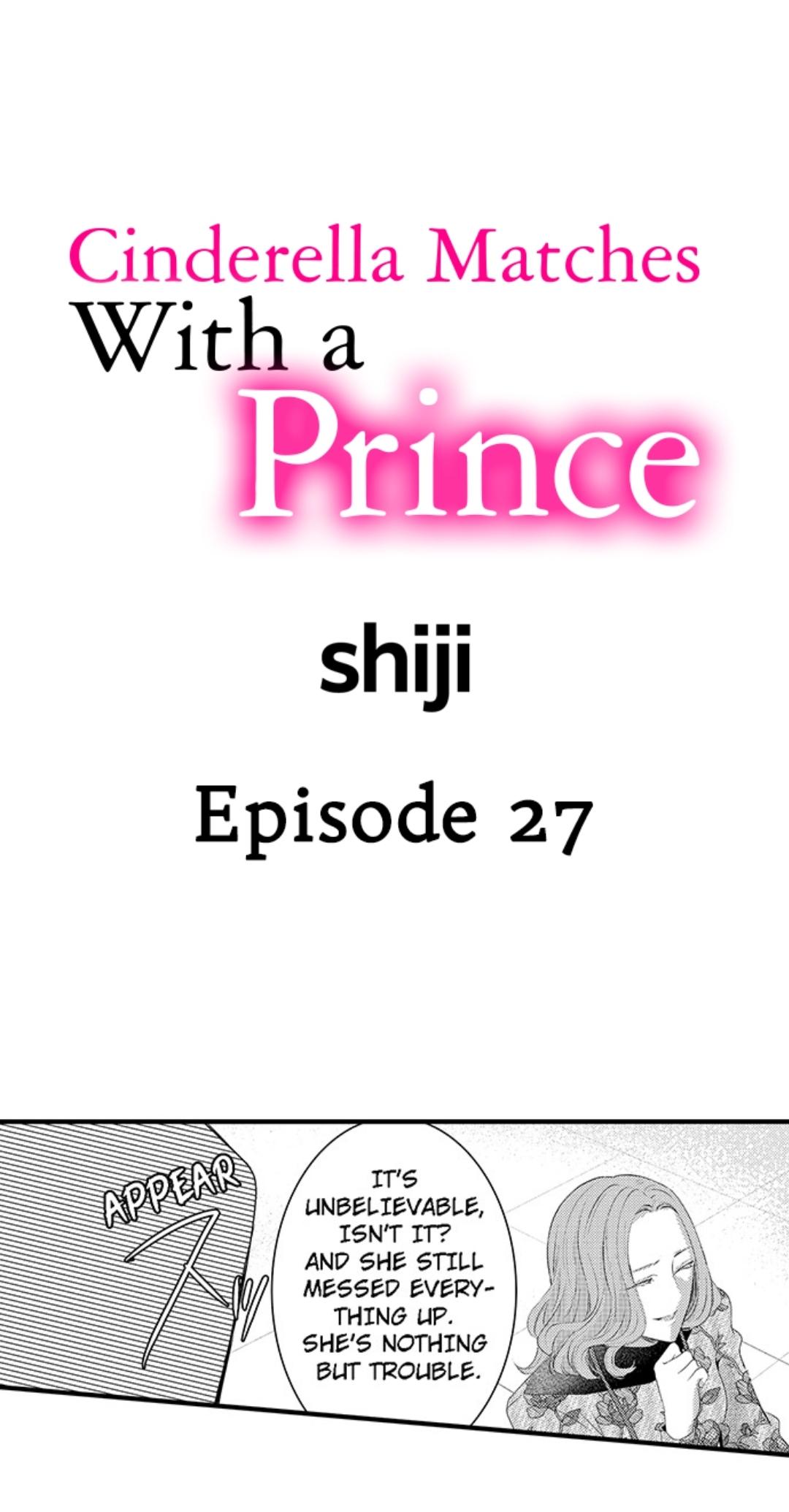 Cinderella Matches With A Prince - Chapter 27