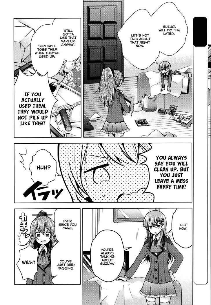 Kantai Collection - Kankore - Tomarigi No Chinjufu - Chapter 3 : A Fight Between Sisters