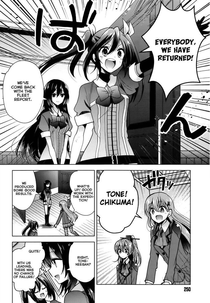 Kantai Collection - Kankore - Tomarigi No Chinjufu - Chapter 3 : A Fight Between Sisters