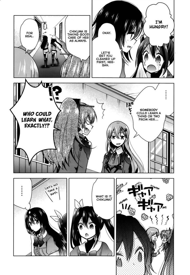 Kantai Collection - Kankore - Tomarigi No Chinjufu - Chapter 3 : A Fight Between Sisters