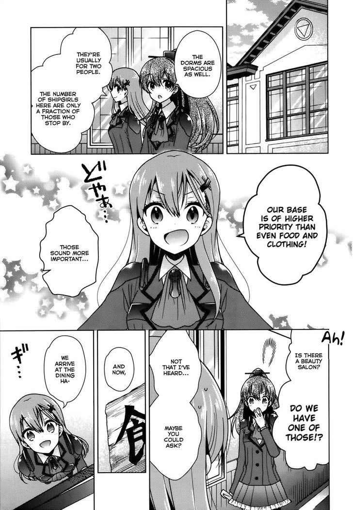 Kantai Collection - Kankore - Tomarigi No Chinjufu - Chapter 2 : Special Place