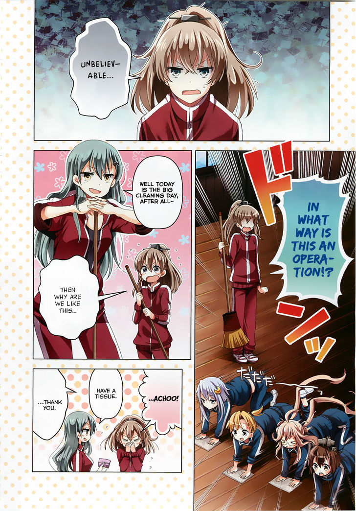 Kantai Collection - Kankore - Tomarigi No Chinjufu - Chapter 1 : Suzuya And Kumano