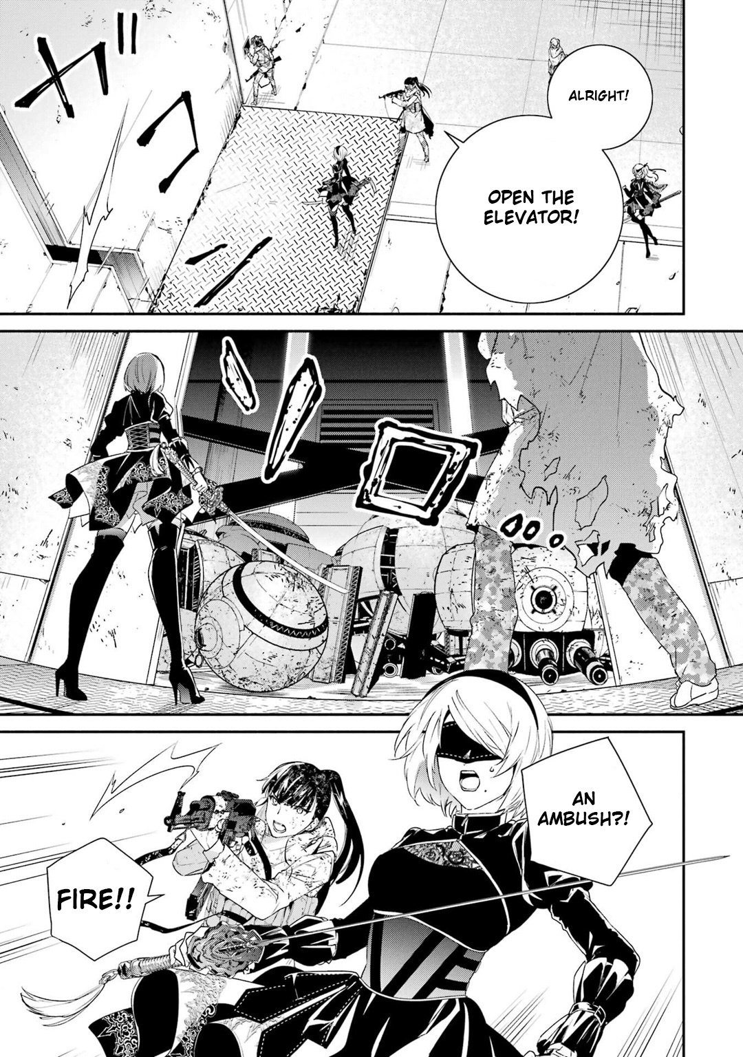 Nier Automata: Yorha Shinjuwan Kouka Sakusen Kiroku - Vol.2 Chapter 9