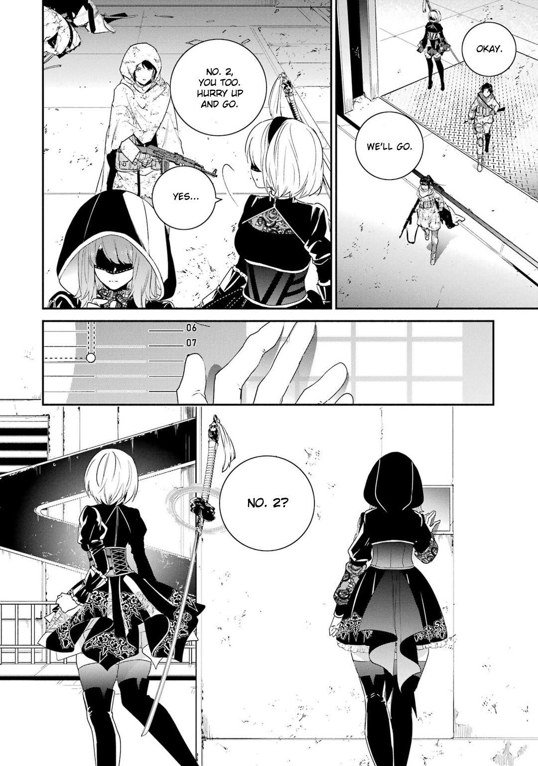 Nier Automata: Yorha Shinjuwan Kouka Sakusen Kiroku - Vol.2 Chapter 9