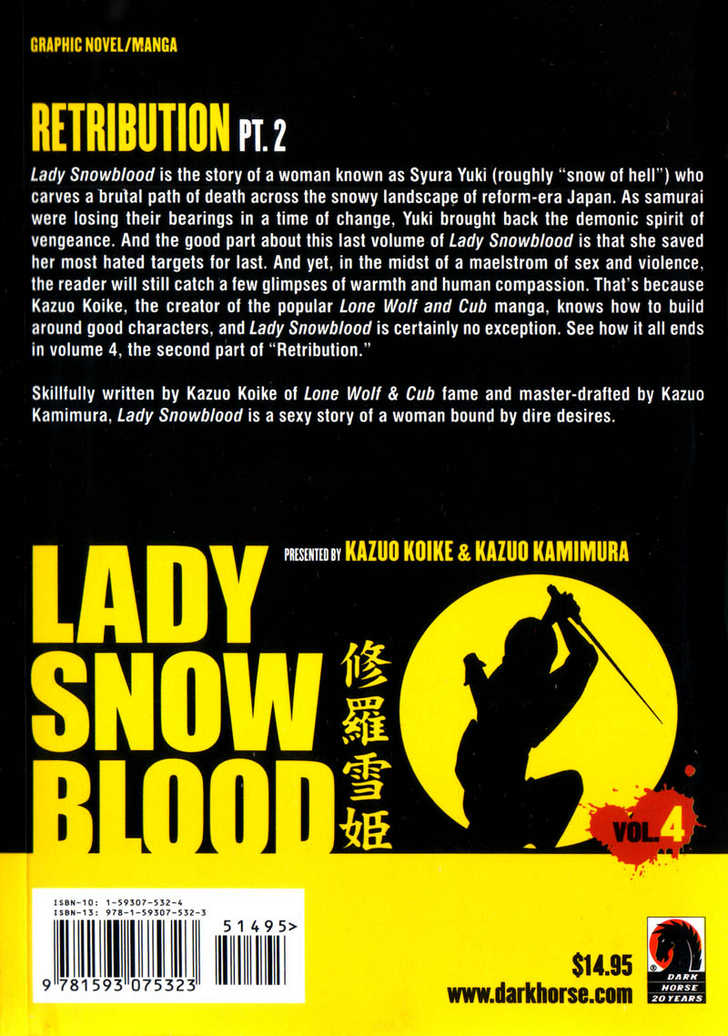 Lady Snowblood - Vol.04 Chapter 012 : Bloom Of Youth, White Uniform, And Song Of Tears