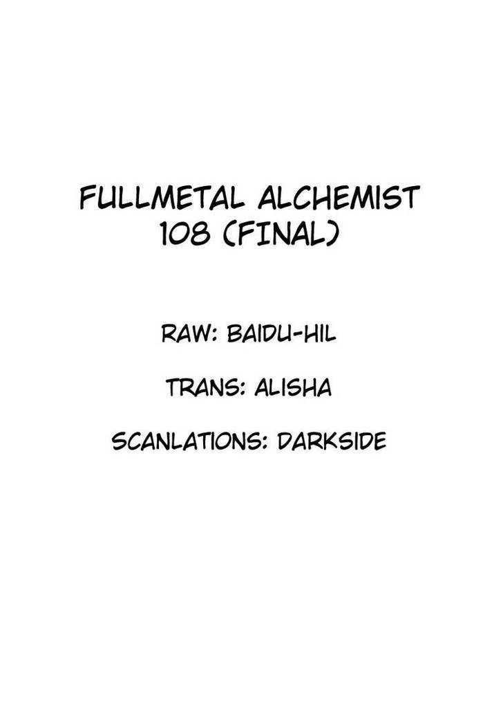 Fullmetal Alchemist - Vol.27 Chapter 108 : Journey S End