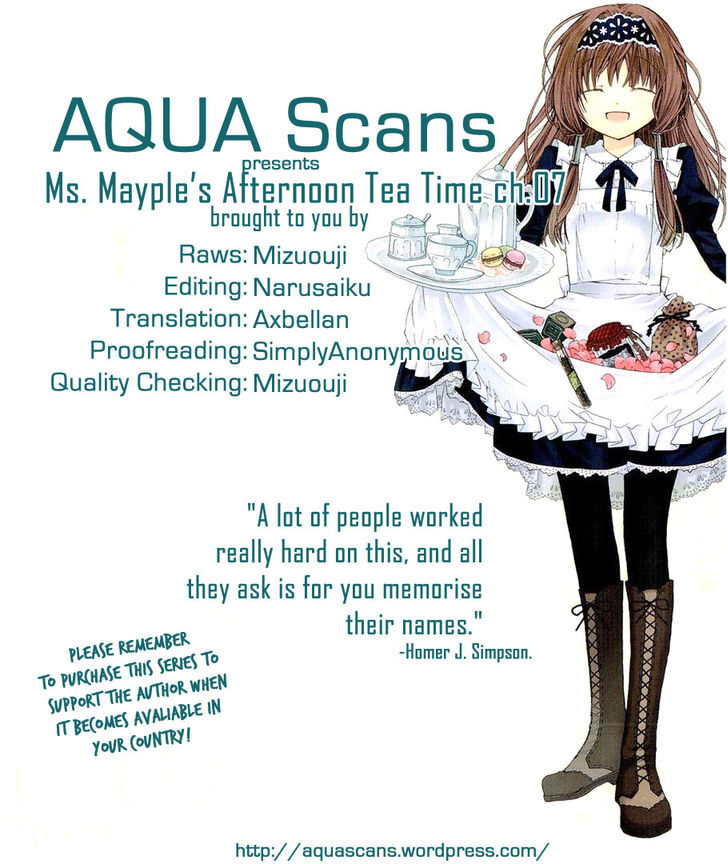 Mayple-San No Koucha Jikan - Vol.2 Chapter 7 : Awakening Black Tea And Dream Accounts