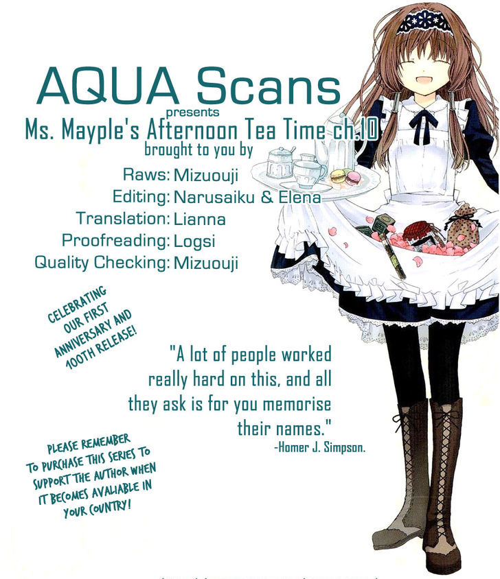 Mayple-San No Koucha Jikan - Vol.2 Chapter 10 : The Endless Tea Time [End]