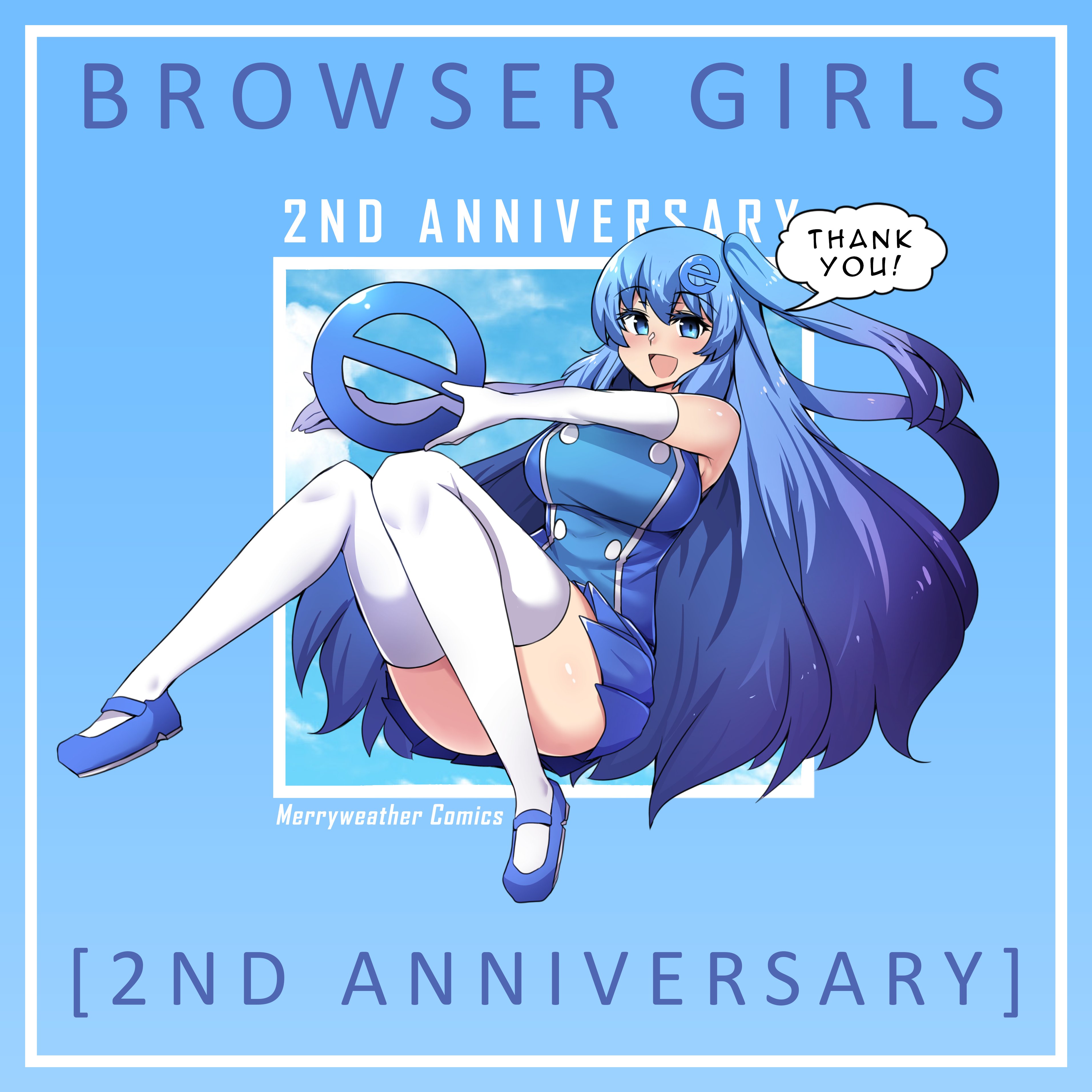 Meme Girls - Chapter 58.3: Browser Girls Second Anniversary