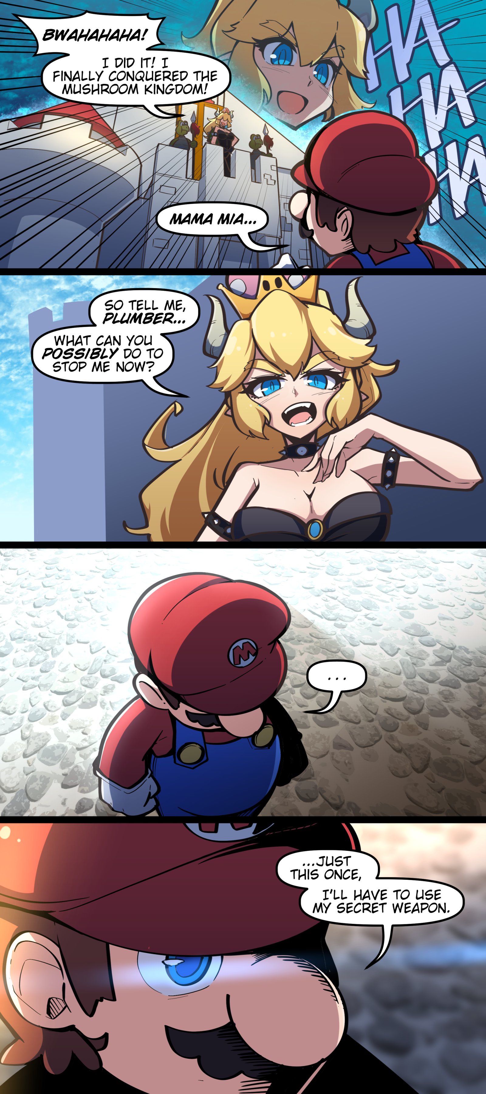 Meme Girls - Chapter 67.1: Mario Vs. Bowsette