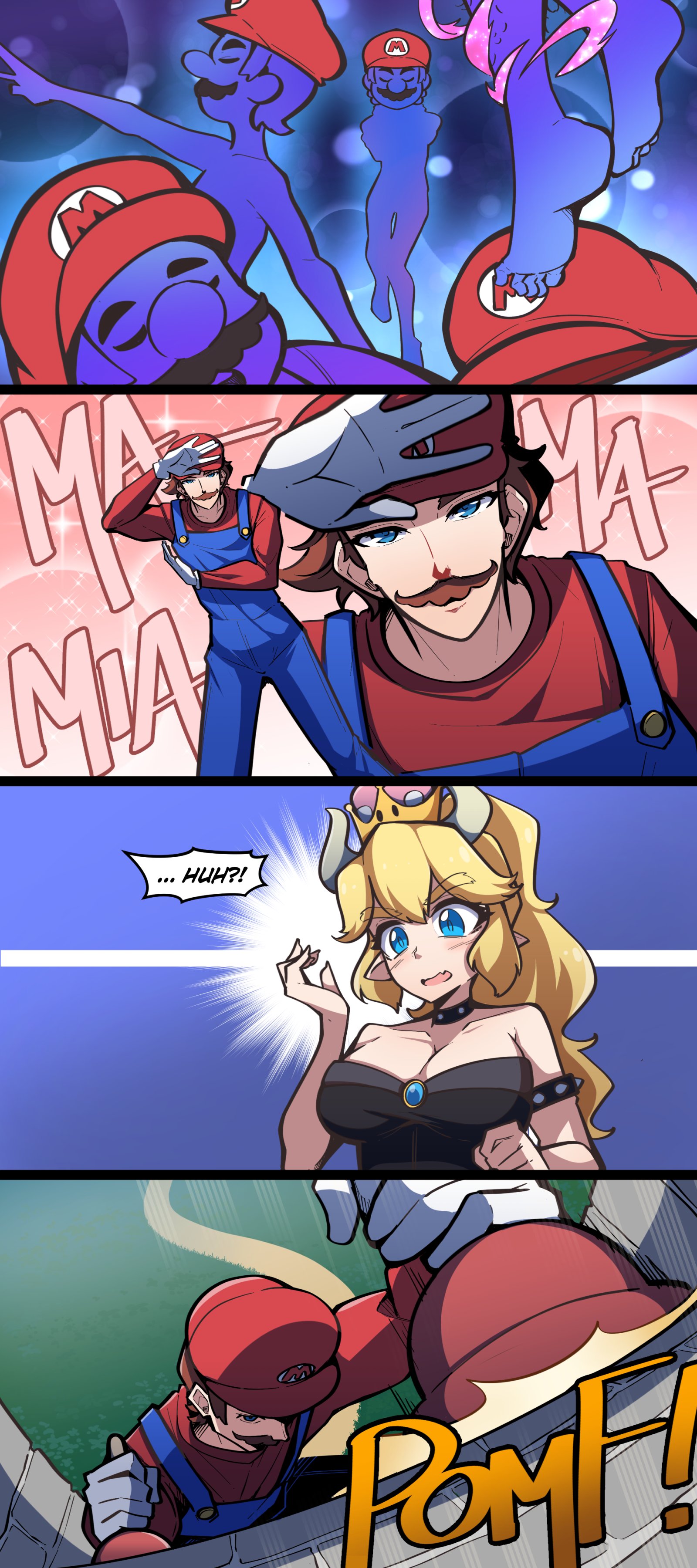 Meme Girls - Chapter 67.1: Mario Vs. Bowsette