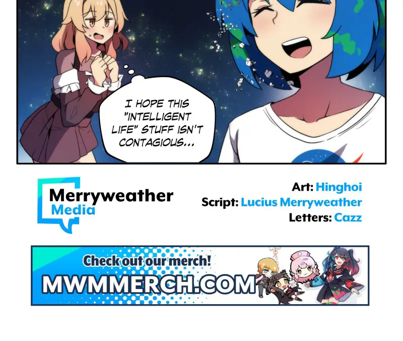 Meme Girls - Vol.2 Chapter 262: Earth-Chan's Dandruff Problem