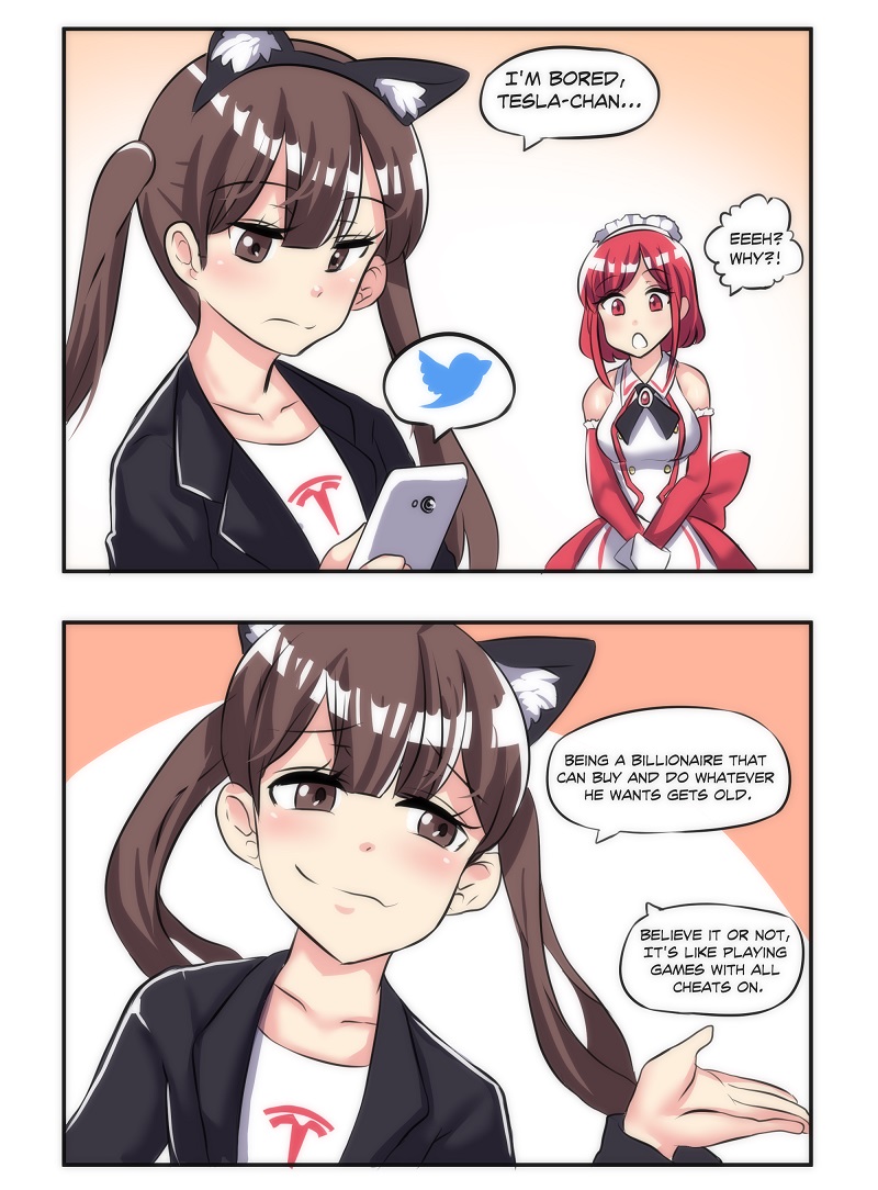 Meme Girls - Chapter 6.1: Elon-Chan