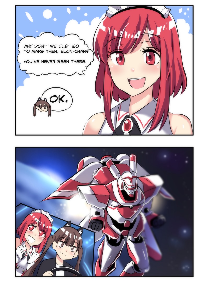 Meme Girls - Chapter 6.1: Elon-Chan