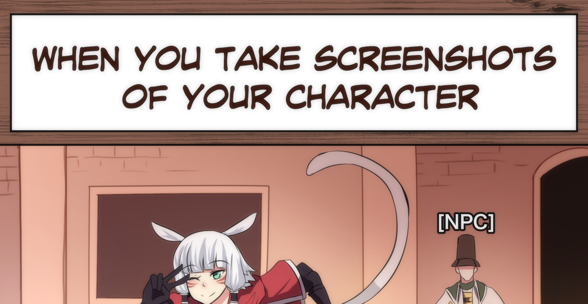 Meme Girls - Chapter 12.3: When You Take Screenshots Of Your Character