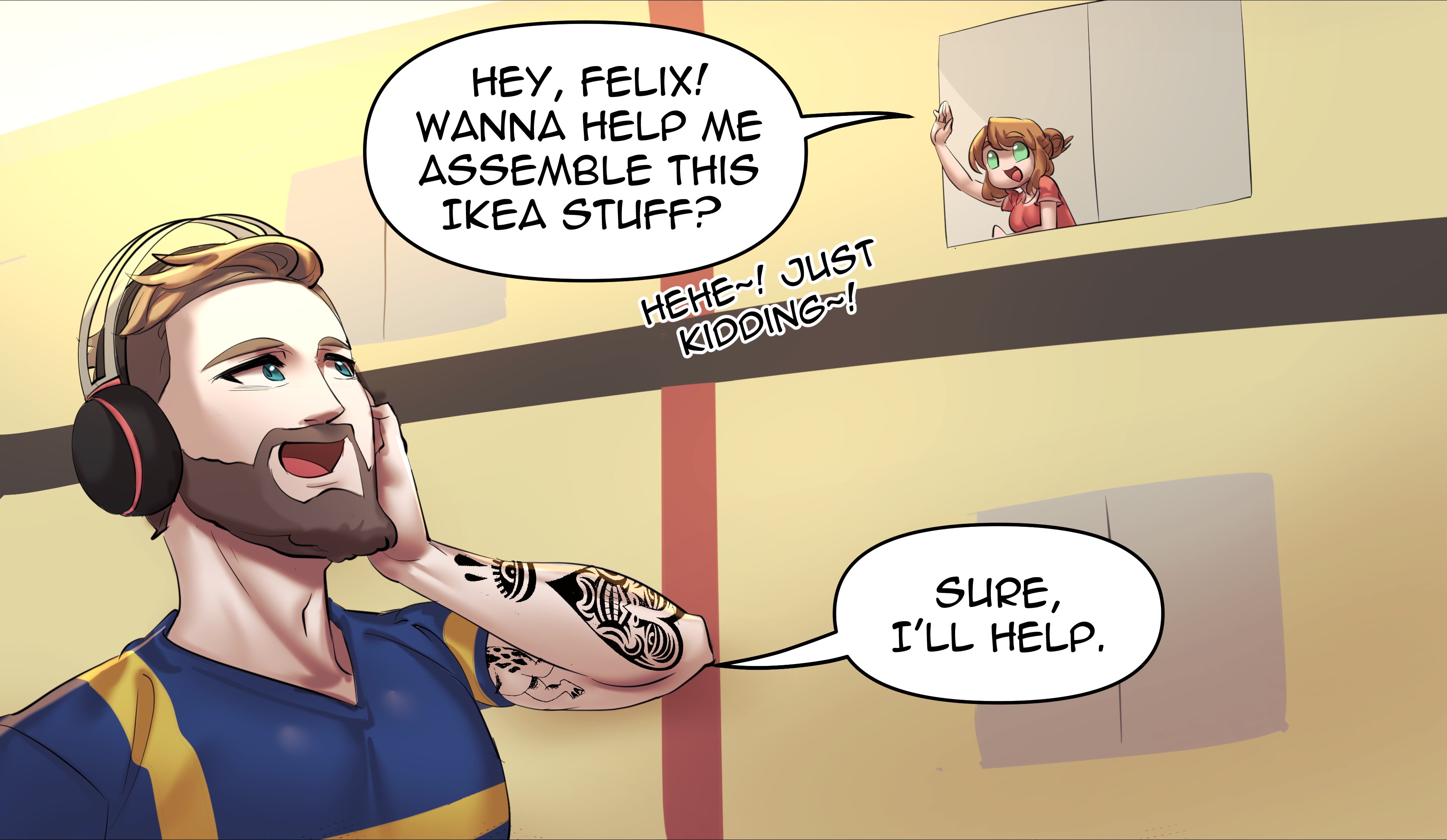 Meme Girls - Chapter 54.1: Ikea: The Anime (Art By Ermaowu)