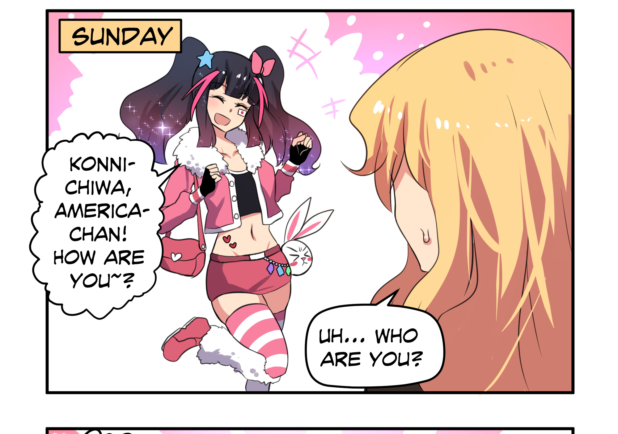 Meme Girls - Chapter 20.5: America & Japan