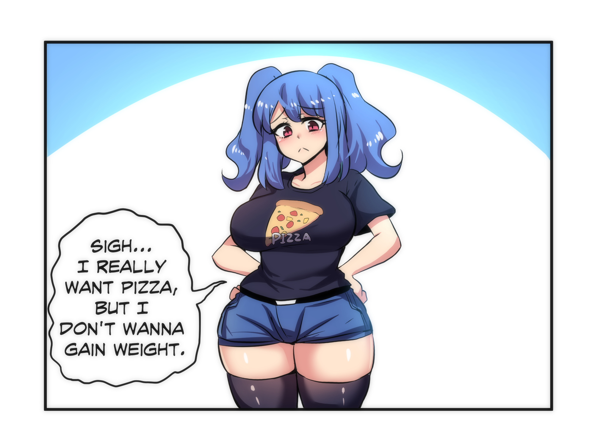 Meme Girls - Chapter 23.5: Healthy Pizza