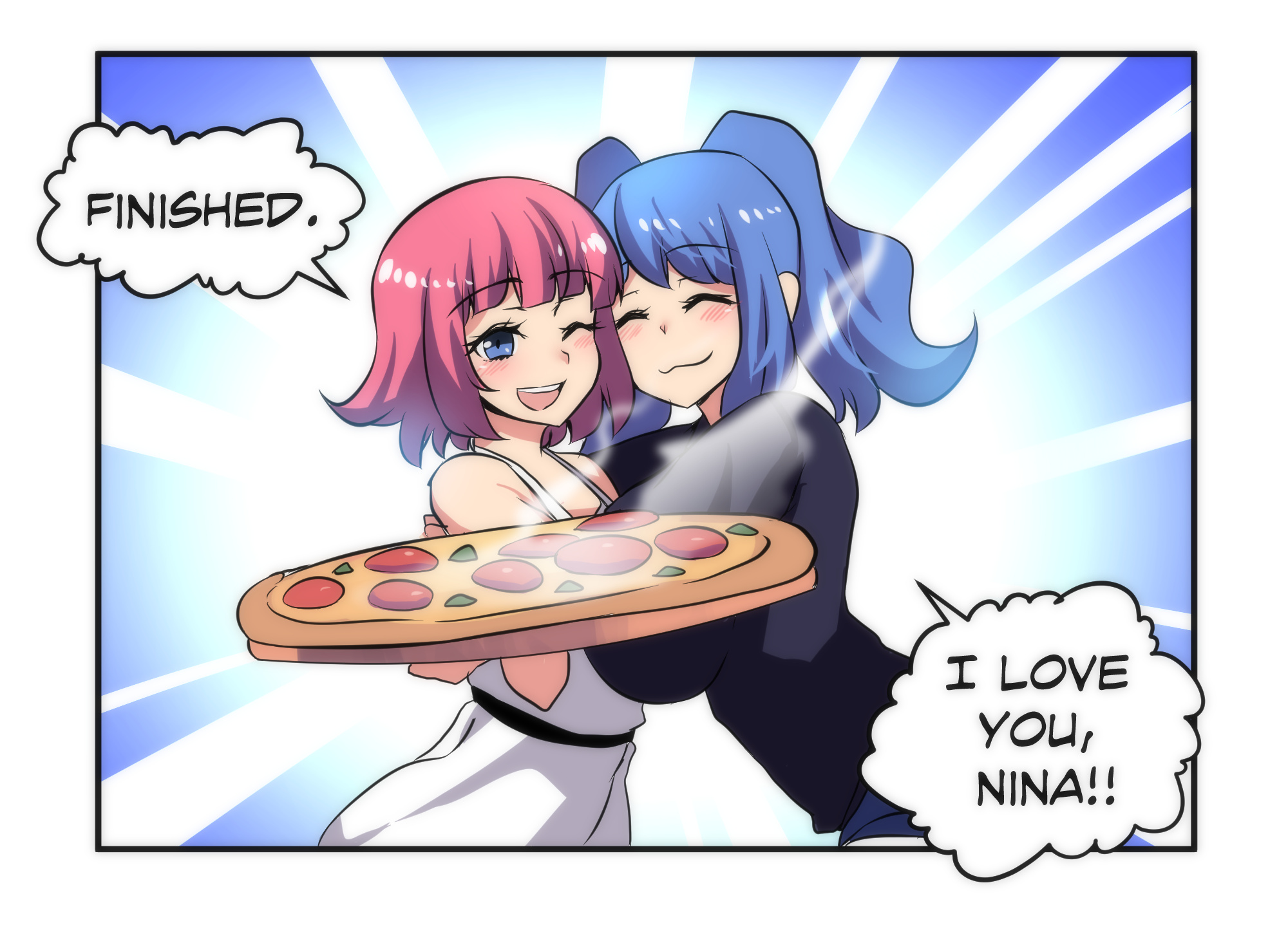 Meme Girls - Chapter 23.5: Healthy Pizza