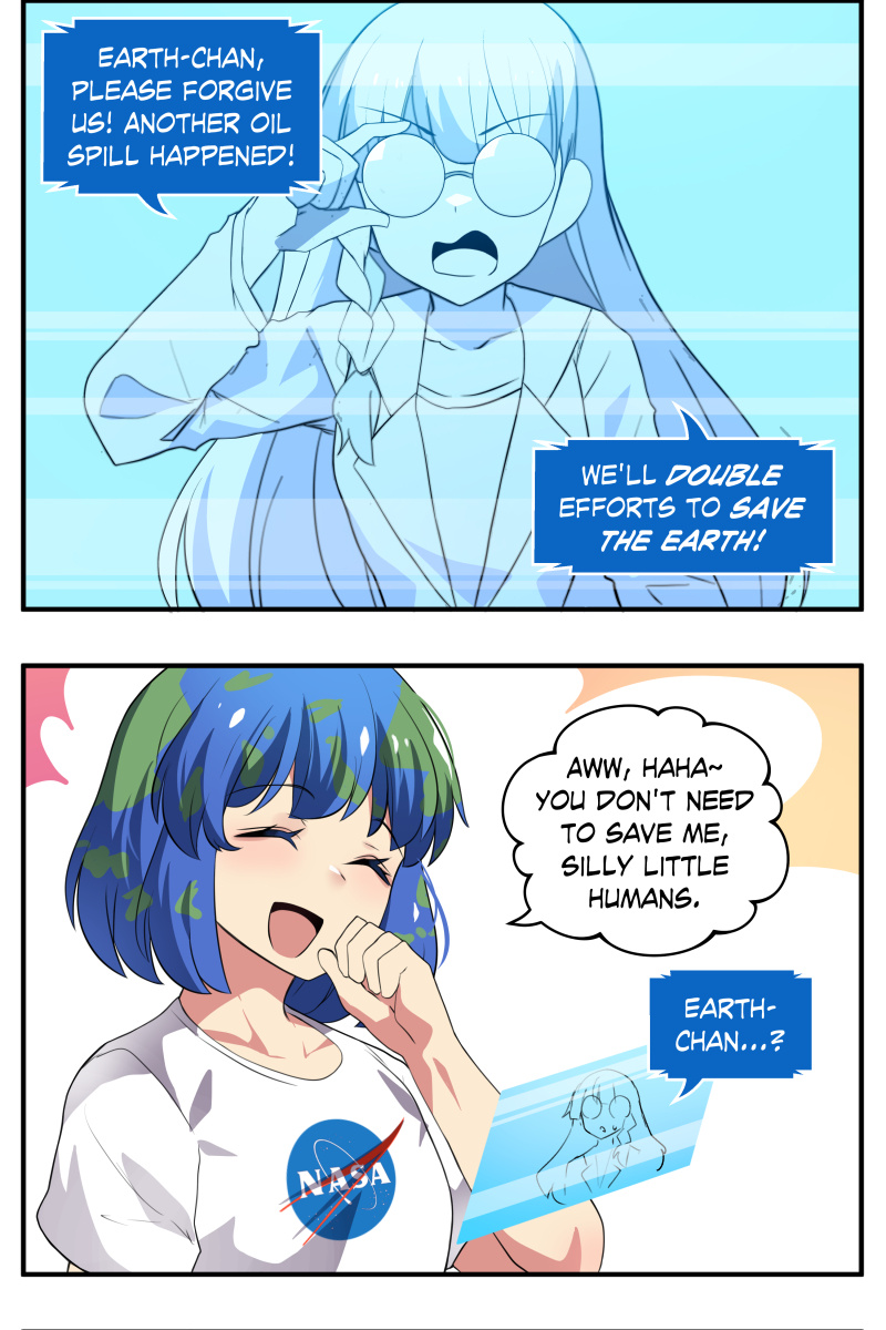 Meme Girls - Vol.2 Chapter 244: Save Earth-Chan!