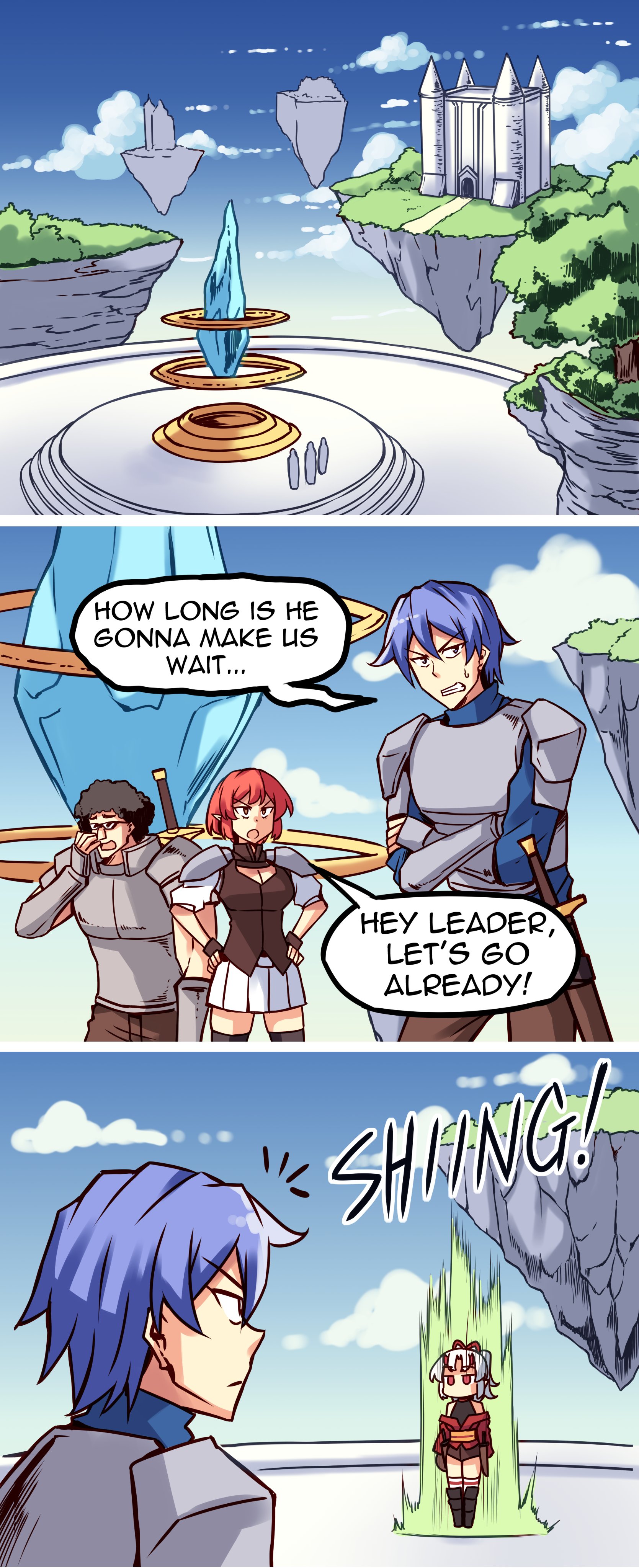 Meme Girls - Chapter 51.2: When The Cute Guild Member Is Late To The Raid! (Art By Peach)