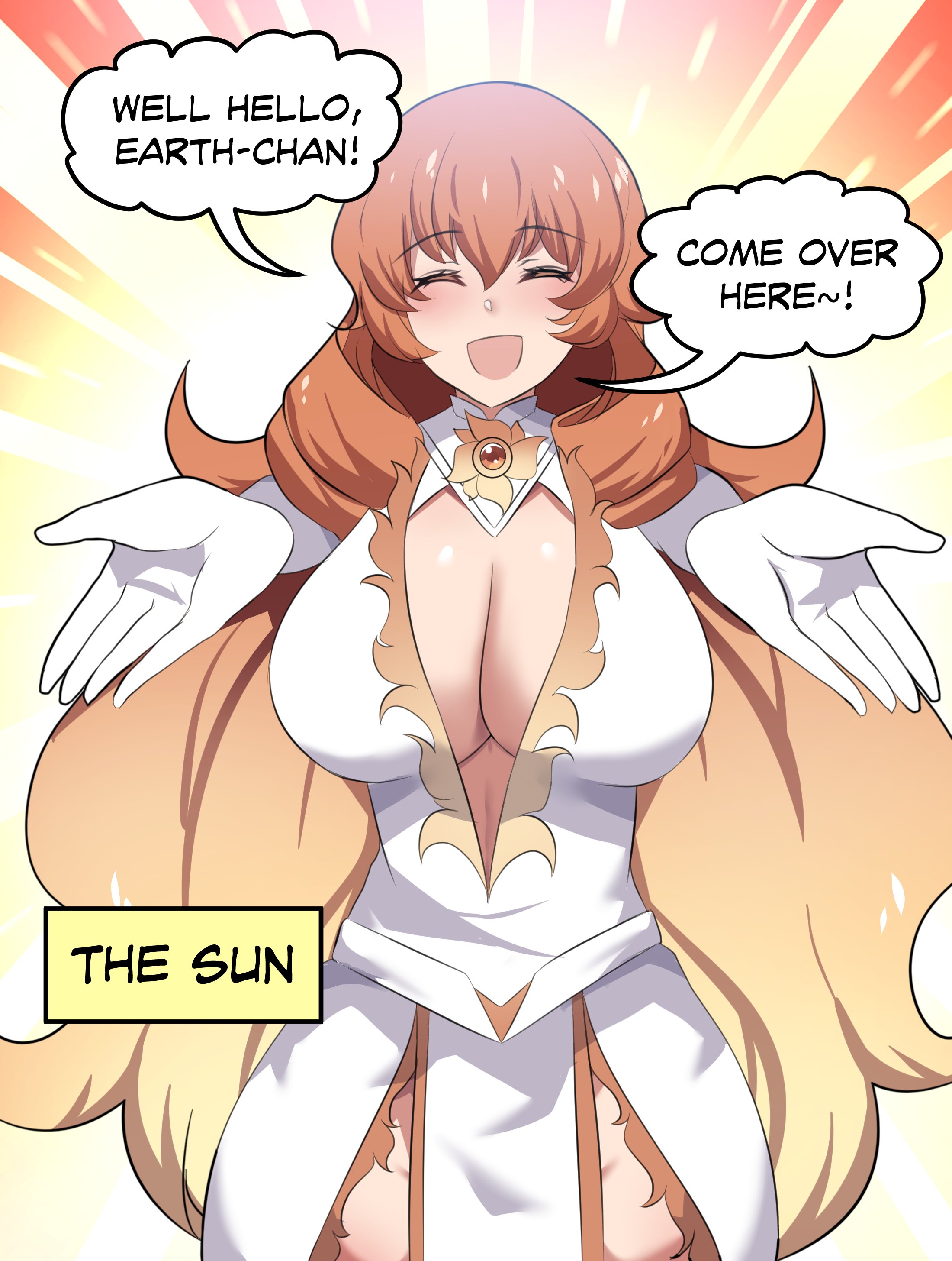 Meme Girls - Chapter 81.1: Earth Chan &Amp; The Sun