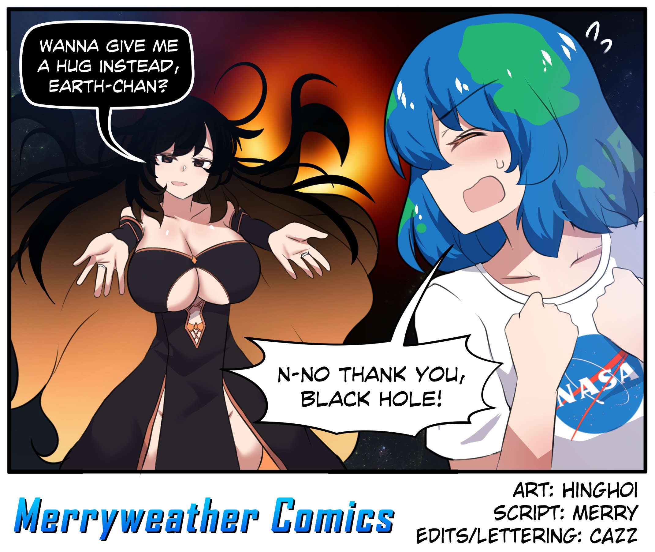 Meme Girls - Chapter 81.1: Earth Chan &Amp; The Sun