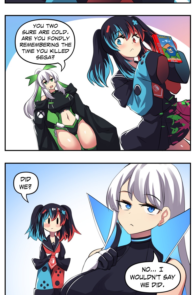 Meme Girls - Chapter 184: Console Girls: "What Happened To Sega?"