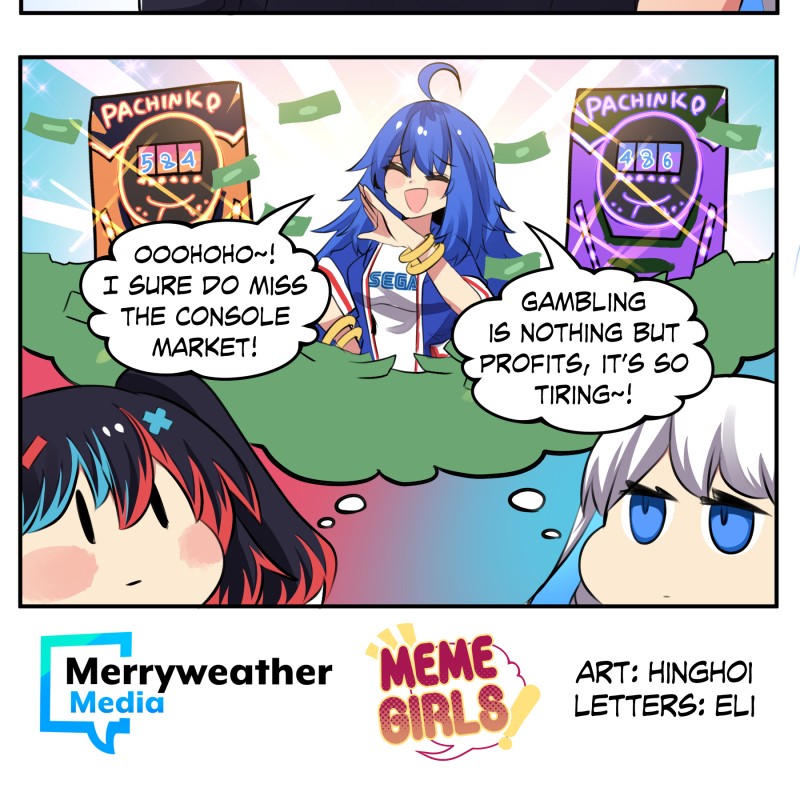 Meme Girls - Chapter 184: Console Girls: "What Happened To Sega?"