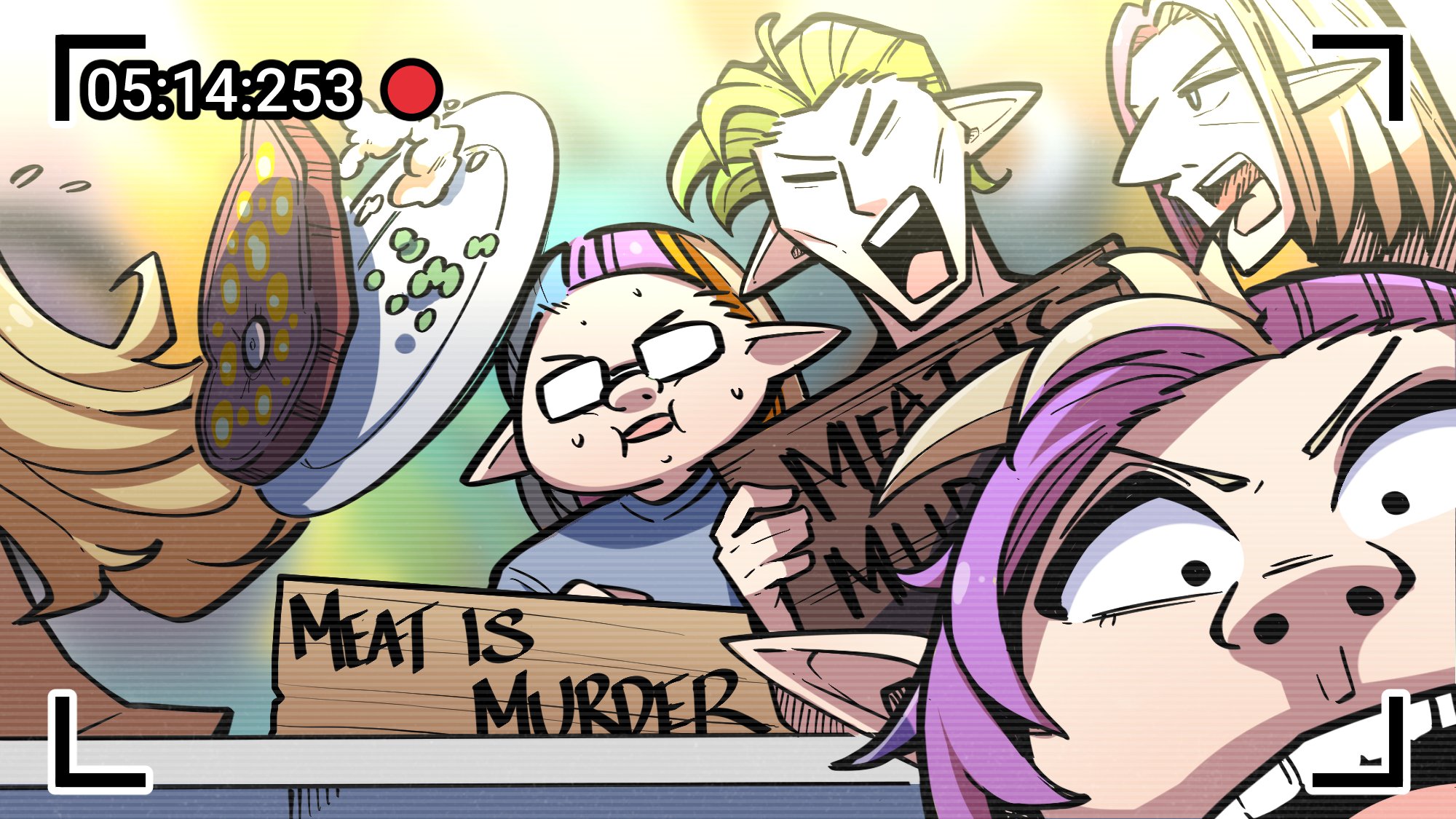 Meme Girls - Chapter 66.2: Welcome To The Dragon Cooking Show! (Art By Carillus)