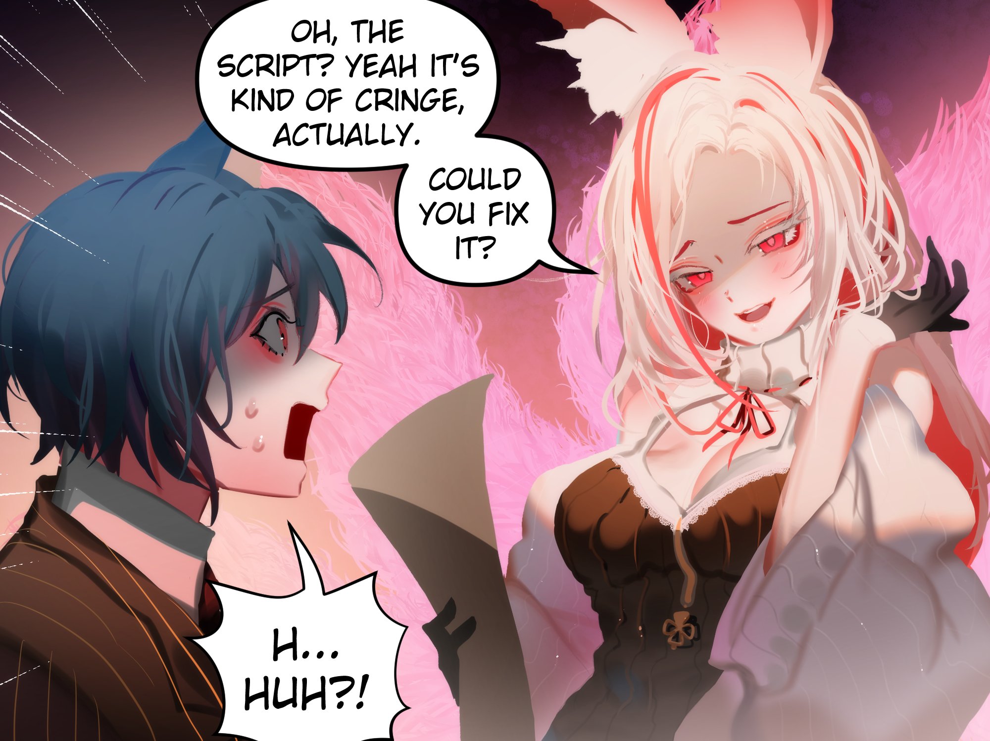 Meme Girls - Chapter 101.5: How Did I End Up With Two Scary Fox Sisters...